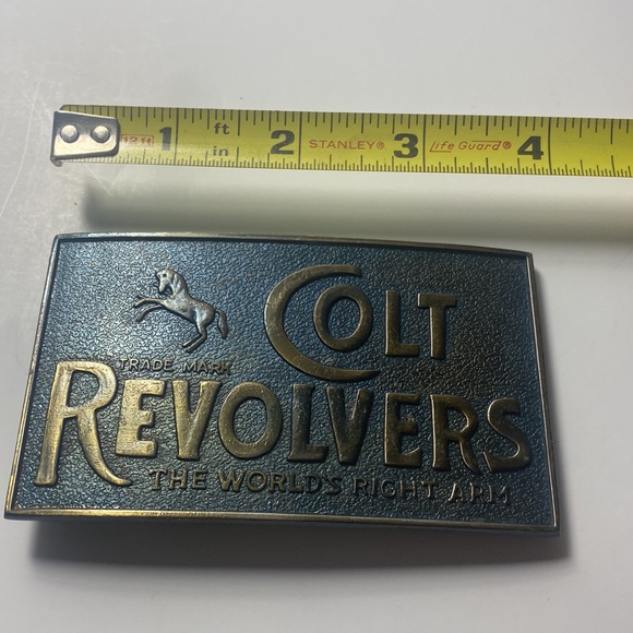 Vintage Colt Revolvers Belt Buckle - Picture 3 of 5